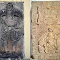 Ve Dvoře Králové n/L v kostele sv. Jana Křtitele jsou umístěny náhrobky Jana Zilvára z Pilníkova a na Podhoří (1554 - 1605) a jeho syna (†1595 nebo 1605), foto Petr Mlejnek