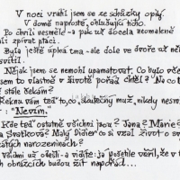Z knihy Jana Saudka Láska na tři, 1998