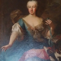 Marie Terezie Capece de Rofrano (1715 - 1778, na obr.) a Leopold Ferdinand Kinský měli 4 potomky - Františka Ferdinanda, Marii Terezii, Filipa a nejmladší Marii Annu