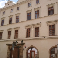 Palác Kinských v Nerudově ul. koupil r. 1667 Fr. Oldřich Kinský (1634 -1699). Později ho vlastnil bratr Marie Anny František Ferdinand, pronajímal ho a trvale tu žila jejich matka, podruhé provdaná za L. Brechainvilla (†1799). V r. 1800 palác prodal