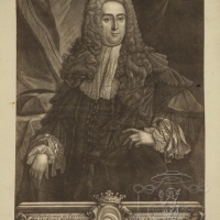 Děd František Ferdinand Kinský (1678 - 1741) byl nejvyšší český dvorský kancléř Království českého a dvorský hofmistr, oceněný Řádem zlatého rouna (zdroj esbirky.cz)