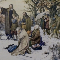 J. A. Komenský s Petrem Figulem (Věnceslav Černý)