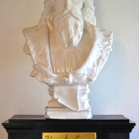 J. A. Komenský, busta Ladislava Šrámka, 1891, sádra, 73 cm