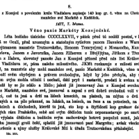 Jiřík ze Třemešné je doložený v r. 1477 (zdroj Archiv český, Staré písemné památky, díl XV.)