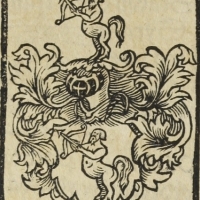 Jeho první manželkou se stala moravská šlechtična Lukrecie Nekšovna z Landeku (1582/1584 - 1614)